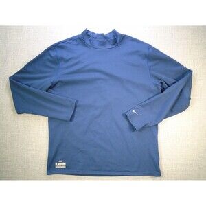 Nike MLB Authentic Nike Fit Dry Teams XL Navy Long Sleeve Mock Neck 10% Spandex